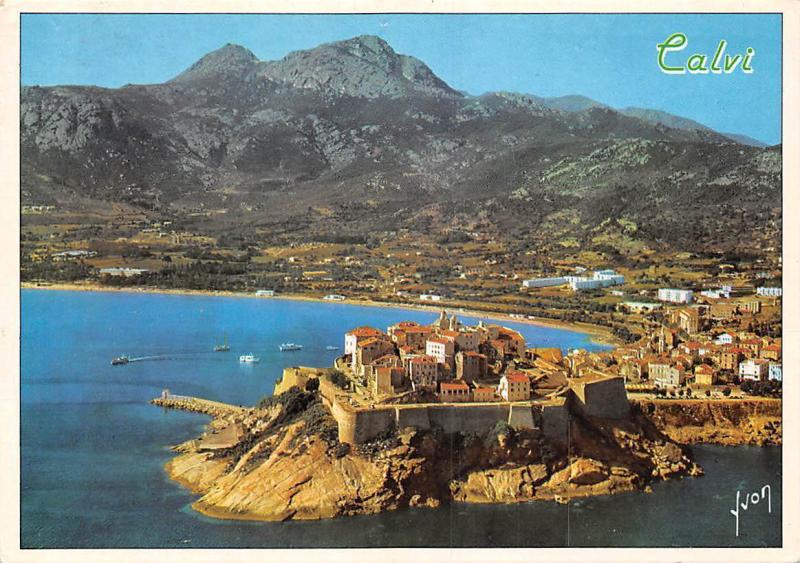 France Calvi Corse Oasis De Beaute Citadelle Vue Du Plage