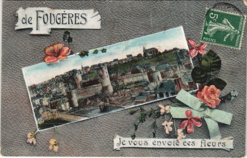 CPA Fougeres souvenir (1236626)