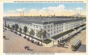 Ordnance Department Building Washington DC 1920s postcard
