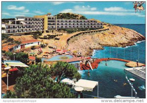 Spain Costa Brava San Feliu de Guixols Piscina de Port Salvi Swimming Pool