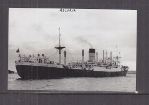 ANCHOR LINE,  ASSYRIA , 1950 ppc  REPRINT