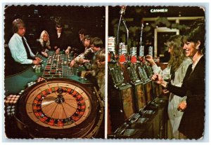 1978 The Favorite Past Time Gambling Casino Slots Hawthorne Nevada NV Postcard