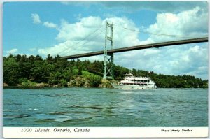 M-23893 Gananoque Boat Line triple decker Thousand Islands Ontario Canada