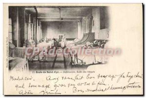 Postcard Old School Sain Cyr Infirmary Hall Wounded