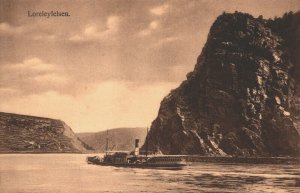 Germany Loreleyfelsen Loreley Vintage Postcard 03.78