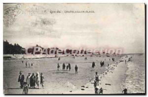 Old Postcard Chatelaillon Plage