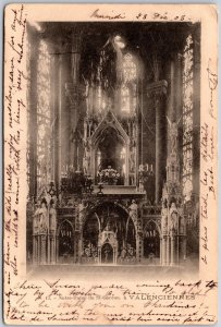 Notre-Dame Du Saint. Cordon Valenciennes France Catholic Church Postcard