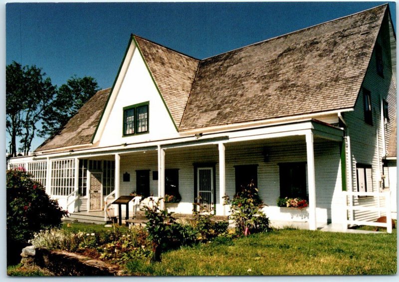 Postcard - Baranov Museum in the Erksine House - Kodiak, Alaska 