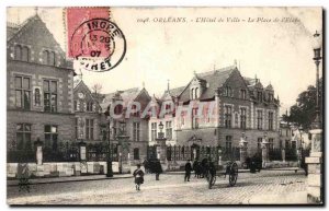 Old Postcard The Orleans Hotel de Ville Place of I Step