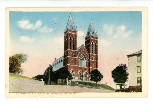 MA - Worcester. St. Anne's Roman Catholic Church