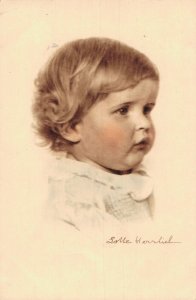 Cute Baby Portrait Vintage Postcard 08.10