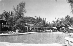 Mexico Acapulco 1950s RPPC Photo Postcards Alberta Hotel Swimming Pool 22-5801
