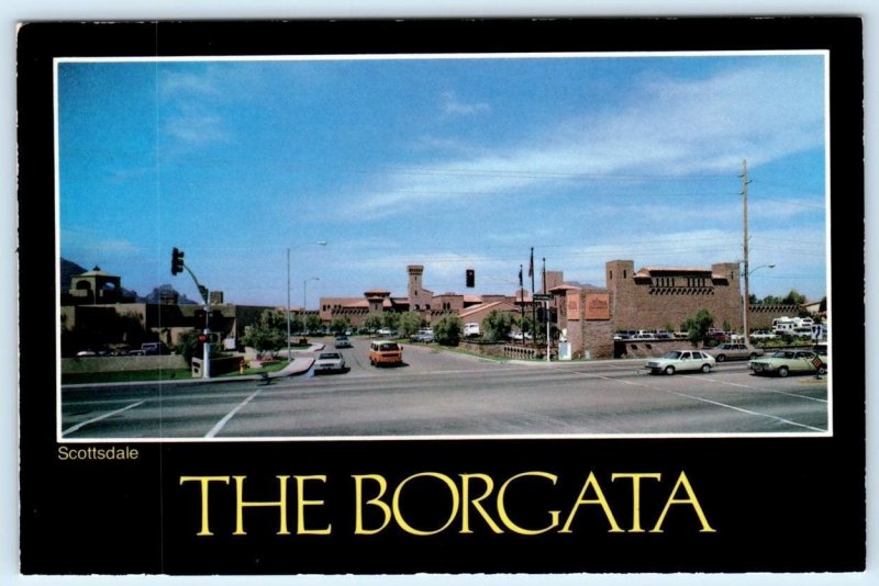 SCOTTSDALE, Arizona AZ ~ Shopping Center THE BORGATA ca 1980s - 4x6Postcard