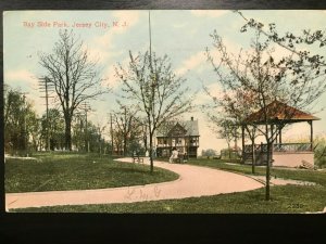 Vintage Postcard 1914 Bay Side Park Jersey City New Jersey