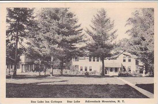 New York Adirondack Mountains Star Lake Inn Cottages