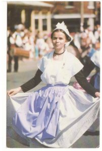 Folk Dancer, Festival Mondial de Folklore, Drummondville, Quebec, Postcard