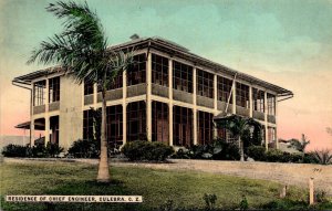 Panama Canal Canal Zone Culebra Residence Of Chief Engineer