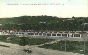 Jones & Lamson Machine Shops - Springfield, Vermont VT  