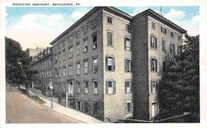 Moravian Seminary Bethlehem Pennsylvania 1920s postcard