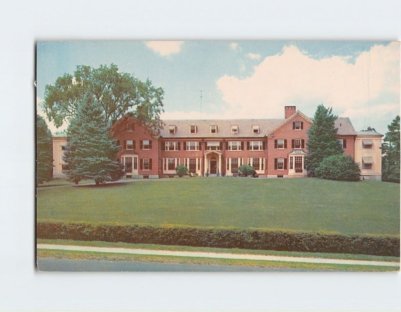 Postcard Mary E. Hunt Home Nashua New Hampshire USA
