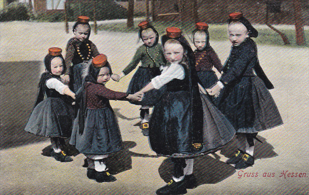Gruss aus Hessen , Germany , 0010s Kids Europe Germany Hesse