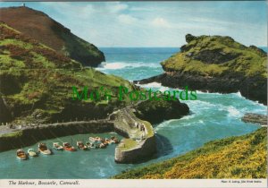 Cornwall Postcard - The Harbour, Boscastle    RR10306