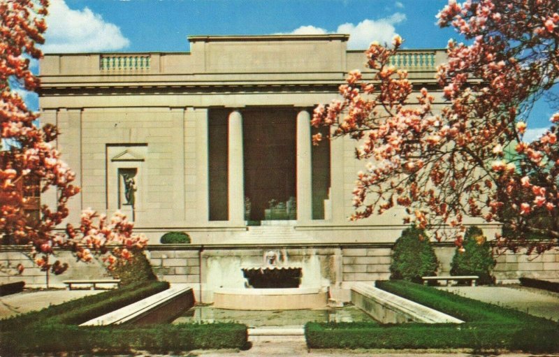 Postcard Rodin Museum Parkway 22nd Street Philadelphia Pennsylvania 