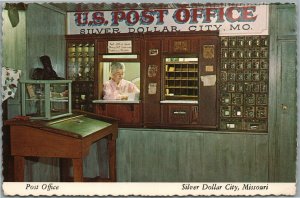 SILVER DOLLAR CITY MO POST OFFICE VINTAGE POSTCARD