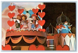 c1950s It's A Small World European Children Performer Walt Disney World Postcard