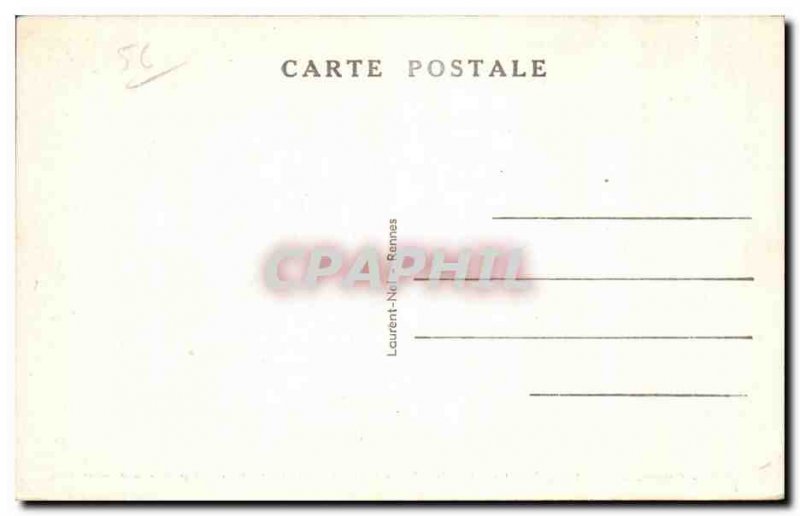 Old Postcard Carnoc Saint Cornely Cornely and Steers is the Protector of