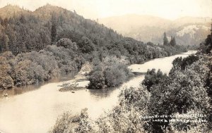 RPPC RUSSIAN RIVER Guerneville, Sonoma County, CA Vintage c1920s Postcard 