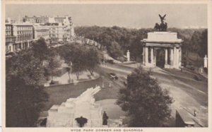 England London Hyde Park Corner and Quadriga Tucks