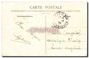 Old Postcard Paris Plaisance Interior of Notre Dame & # 39eglise Travers