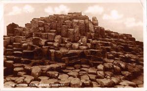 uk23878 wishing chair giants causeway northern ireland  real photo  uk