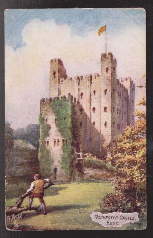 Rochester Castle, Kent, England - Unused - Corner Wear