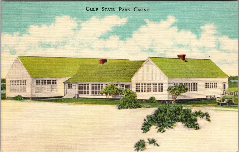 Gulf State Park Casino AK Postcard PC63