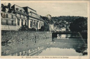 CPA Tulle Le Palais de Justice FRANCE (1051559)