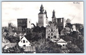 RPPC VISBY SWEDEN Postcard