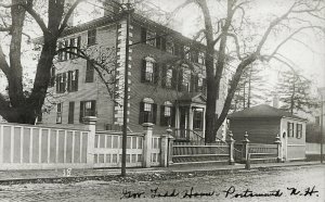 Portsmouth NH Herbert W. Ladd Real Photo Postcard