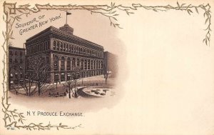 New York City Produce Exchange Vintage Postcard AA110793