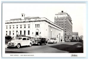 Post Office New Bedford Massachusetts MA Real Photo RPPC Postcard (JN9)