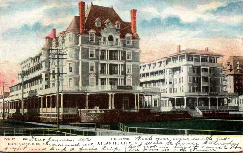 New Jersey Atlantic City The Dennis 1908