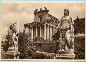 Italy - Rome, Temple of Antonio & Faustino   *RPPC