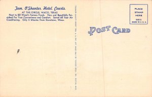 Waco, Texas, Tam O'Shanter Hotel Courts, AA373-16