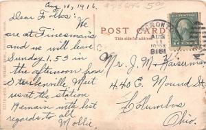 E19/ Toronto Ohio Postcard 1916 Kaul Clay and Manufacturing Company Pottery Kiln