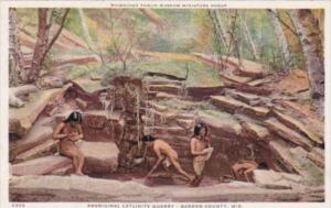 Aboriginal Catlinite Quarry Milwaukee Public Museum Milwaukee Wisconsin Detro...