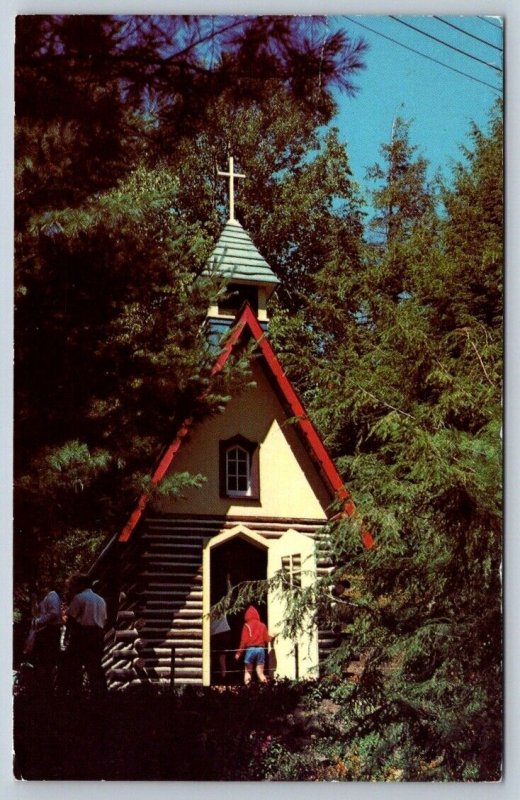 The Chapel, Santa's Village, Bracebridge Muskoka Ontario Vintage 1973 Postcard