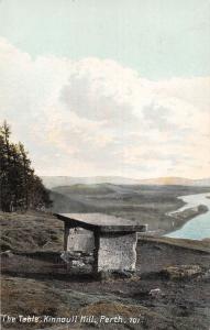 uk13117 the table kinnoull hill  perth scotland uk