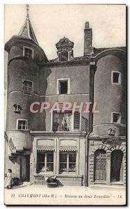 Old Postcard Chaumont House At Two Turrets