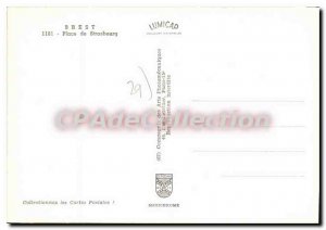 Modern Postcard Brest Place De Strasbourg